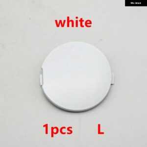 カーアクセサリー フロント バンパー トレーラーキャップ 牽引フックカバー マツダ CX-3 CX3 DK 2014-2023 部品ナンバー D10J-50-A12A - 1pcs white Left