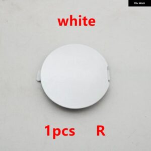 カーアクセサリー フロント バンパー トレーラーキャップ 牽引フックカバー マツダ CX-3 CX3 DK 2014-2023 部品ナンバー D10J-50-A12A - 1pcs white Right