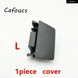 フロント バンパー 牽引フックカバー クロームモールディング ラジエーター グリル トリム レクサスRX270 RX350 RX450 Fスポーツ2012-2015 - 1pcs cover left