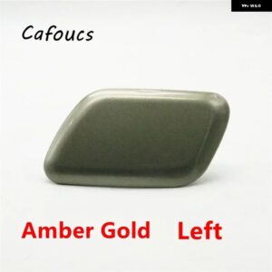 フロント ヘッドライト ウォッシャースプレージェットノズルカバー キャップ フォード クーガ 2012 - 16 - Gold left