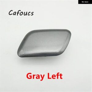 フロント ヘッドライト ウォッシャースプレージェットノズルカバー キャップ フォード クーガ 2012 - 16 - Grey Left