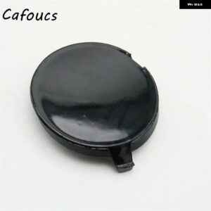 車用フロント バンパー トレーラーカバー 牽引フックキャップ フォード エコスポーツ 2013 - 17 - black