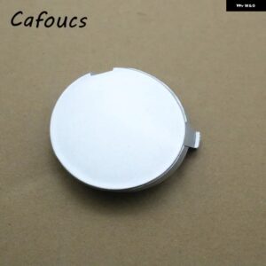 車用フロント バンパー トレーラーカバー 牽引フックキャップ フォード エコスポーツ 2013 - 17 - Silver