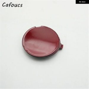 車用フロント バンパー トレーラーカバー 牽引フックキャップ フォード エコスポーツ 2013 - 17 - Red