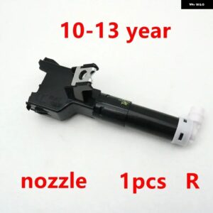 車用フロント バンパー ヘッドライト ウォッシャースプレージェットノズル ポンプ カバー キャップ トヨタ ランドクルーザー プラド LC150 2010 2011 2012-2 - 1pcs R nozzle 10-13