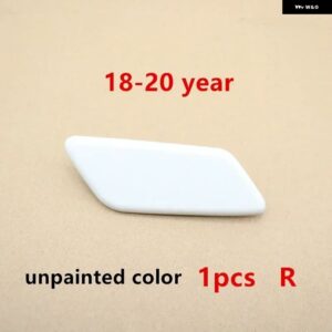 車用フロント バンパー ヘッドライト ウォッシャースプレージェットノズル ポンプ カバー キャップ トヨタ ランドクルーザー プラド LC150 2010 2011 2012-2 - 1pcs cap right 18-20