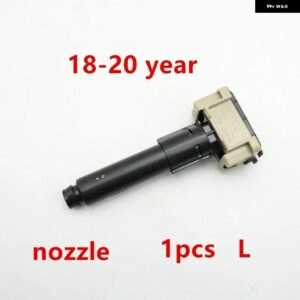 車用フロント バンパー ヘッドライト ウォッシャースプレージェットノズル ポンプ カバー キャップ トヨタ ランドクルーザー プラド LC150 2010 2011 2012-2 - 1pcs L nozzle 18-20