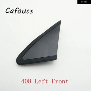 フロント三角ガラス 装飾 板フローシンクカバー バックミラー 三角シェル プジョー 308 408 - 408 Left Front