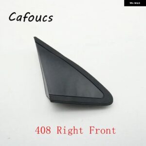 フロント三角ガラス 装飾 板フローシンクカバー バックミラー 三角シェル プジョー 308 408 - 408 Right Front