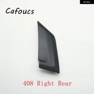 フロント三角ガラス 装飾 板フローシンクカバー バックミラー 三角シェル プジョー 308 408 - 408 Right Rear