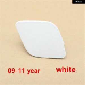 トヨタ カムリ 2006 - 10-2014 フロント バンパー 牽引フックカバー トレーラーキャップ - 09-11 White