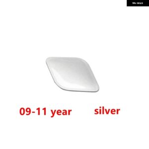 トヨタ カムリ 2006 - 10-2014 フロント バンパー 牽引フックカバー トレーラーキャップ - 09-11 Silver