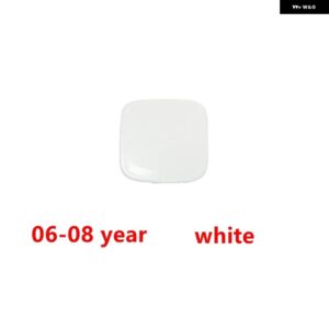 トヨタ カムリ 2006 - 10-2014 フロント バンパー 牽引フックカバー トレーラーキャップ - 06-08 white