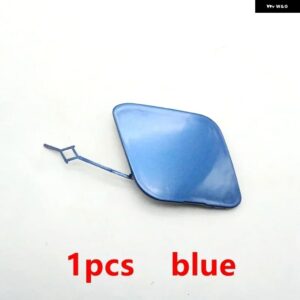 ブランド フロント バンパー 牽引フック アイ カバー キャップ シボレー シボレー トラック ス 2014 2015 2016 - 1pcs blue