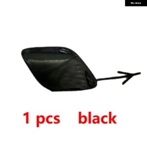 ブランド フロント バンパー 牽引フック アイ カバー キャップ シボレー シボレー トラック ス 2014 2015 2016 - 1pcs black