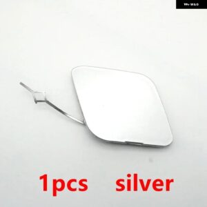 ブランド フロント バンパー 牽引フック アイ カバー キャップ シボレー シボレー トラック ス 2014 2015 2016 - 1PCS-SILVER