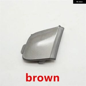 フロント バンパー トレーラーシェルキャップ牽引フックカバー フォード フォーカス 3 MK3 1.6 2.0L 2012 2013 2014 - brown