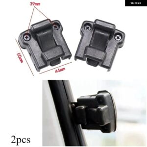 車サイドウィンドウガラスロックバックル トヨタ ハイエースダイナライトエースバンランドクルーザー ハイラックス - 2pcs