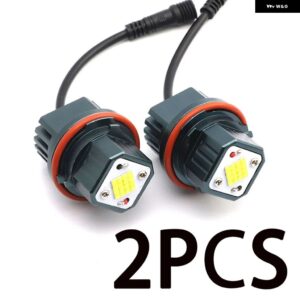 2個 160W 6000K ランプ LED エンジェルアイズ マーカーライト 電球 BMW E87 E39 M5 E60 E61 E63 E64 M6 E65 E66 E83 X3 E53 X5 2000-2008 - 2 pieces
