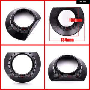 SINOLYN 2.5/3.0 ヘッドライト レンズ ダスト ベゼル シュラウド LED HID プロジェクターレンズ WST/HELLA 3R G5/KOITO Q5 ベゼル カーアクセサリー - H shrouds