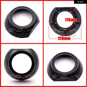 SINOLYN 2.5/3.0 ヘッドライト レンズ ダスト ベゼル シュラウド LED HID プロジェクターレンズ WST/HELLA 3R G5/KOITO Q5 ベゼル カーアクセサリー - I shrouds