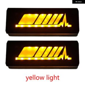 2X アンバー LED サイド マーカーライト リピーター インジケーター ランプ LADA NIVA 4X4 1995 サイドマーク - Amber light05