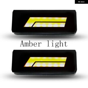 LEDオートカーサイドマーカー インジケーター ライトランプ 防水 LADA NIVA 4X4 1995+車フロントLADA URBAN - Amber light03