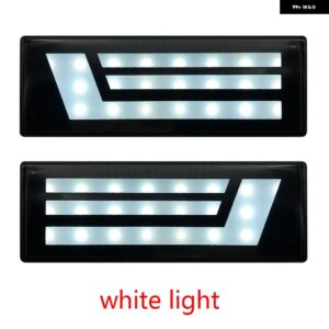 LEDオートカーサイドマーカー インジケーター ライトランプ 防水 LADA NIVA 4X4 1995+車フロントLADA URBAN - white light 01