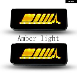 LEDオートカーサイドマーカー インジケーター ライトランプ 防水 LADA NIVA 4X4 1995+車フロントLADA URBAN - Amber light02