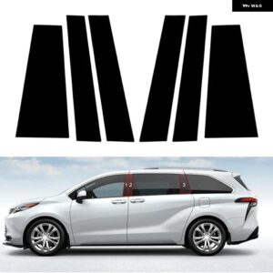 トヨタ シエナ 2002 2003-2016 - 24 ドア トリム ステッカー カバー キット - 2021-2024