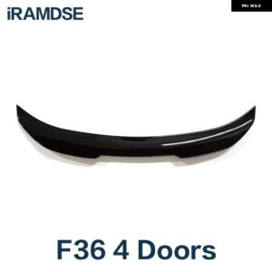 F36 スポイラー BMW 4シリーズ F32 クーペ タイプPSM 2013-2019 リアダックテールウィング トランク ABSアクセサリー - F36 Glossy Black