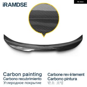 F36 スポイラー BMW 4シリーズ F32 クーペ タイプPSM 2013-2019 リアダックテールウィング トランク ABSアクセサリー - F32 Carbon Paint