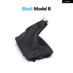 車用オートマチック シフト ギア シフター ノブ ブーツ メルセデス ベンツ C E GLK クラス AMG W204 W212 W207 X204 C204 C63 C300 C250 C350 - Black Model B