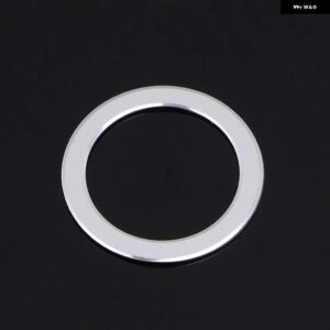 BMW M3 3シリーズ 320I 330I 335I E90 E91 E92 E93 車 エンジン スタートストップ ボタン デコレーションカバー ステッカー トリム リングカー スタイリング - Silver