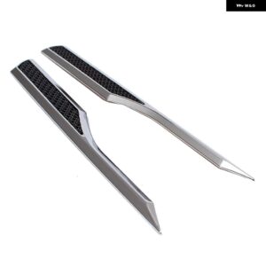 車 装飾 ロゴクリエイティブ ステッカー 4枚 フェンダーサイドマーク カーエンブレム レクサス LX570 2016-2021 リアテールゲート トリム ストリップ - Rear trim 2pcs