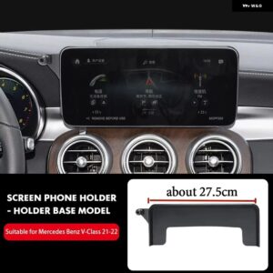 メルセデス ベンツ C V GLC クラス W205 W206 W447 X253 ダッシュボード マウント GPS フォン ホルダー スクリーン固定クリップ クランプ スタンド - V Class 2021-2022