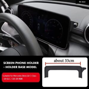 メルセデス ベンツ C V GLC クラス W205 W206 W447 X253 ダッシュボード マウント GPS フォン ホルダー スクリーン固定クリップ クランプ スタンド - C GLC 2022-2023