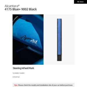 TPIC カー ステアリングホイール センタートップマーキング ポルシェ パナメーラ 911 カレラ マカン ボクスター ケイマン カイエン インテリア アクセサリー - 4175-9002