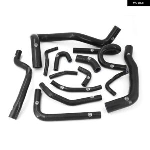 シリコン ラジエーター ホースキット ホンダ シビック FD2 K20A 2.0L タイプR 06-11 13個 - k8-217-218 black
