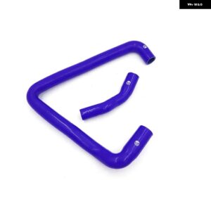 シリコン ラジエーター ホース 日産 300ZX ツインターボ Z32 フェアレディ VG30DET 89-00 2個 赤/青/黒 - K8-271　blue