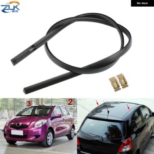 車用ルーフドリップフィニッシュモールディングストリップ トヨタ YARIS VITZ VIOS ハッチバック 2009 2010 2011 NCP90 ZSP91 クリップ ファスナー - Left Side