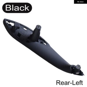 インナー ドアハンドル プル トリム カバー カーアクセサリー BMW 3シリーズ 2014-2018 F30 316D 318D 320D F31 320I 325D 51417279312 - Black-Rear Left