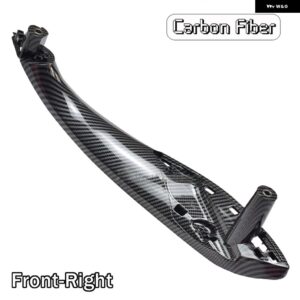 インナー ドアハンドル プル トリム カバー カーアクセサリー BMW 3シリーズ 2014-2018 F30 316D 318D 320D F31 320I 325D 51417279312 - CarbonF-Front-Right