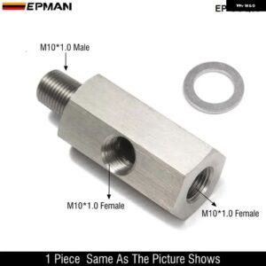 1/8インチ NPT 1/8インチ BSPT M10X1.0 ターボオイルフィード アダプター フィッティングセンサーオイル圧力ゲージ CGQ197 - CGQ68