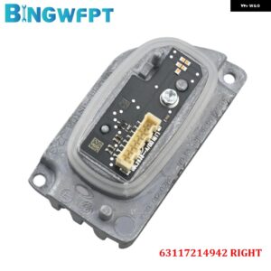 LED 63117214942 ヘッドライト BMW 5' G30 518D 520D 520I 525D 530I F90 63117214940 エンジェルアイズ ドライビング 63117214939 コントロール モジュール - 7214942-Right
