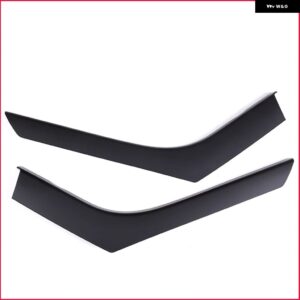 ランドローバー レンジローバー イヴォーク 12-18 車用センター コンソール デコレーションストリップ トリム ABS センター コントロール サイド - Dumb Black