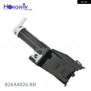 ヘッドライト ウォッシャースプレーノズル カバー キャップ付き 三菱 パジェロ ショーグン V96 V97 2006-2019 アクチュエーター /リッドシェル 8264A027 - Nozzle RH