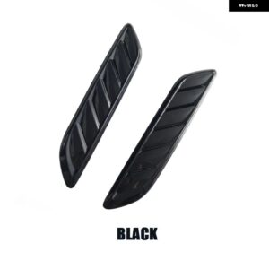 車用フロントフードスクープ 装飾 トリム カバー アウディ アクセサリー A1 A3 A4 A5 A6 A7 A8 Q2 Q3 Q5 Q7 Q8 R8 - black