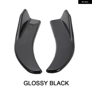 オートチューニングカー リア バンパー ディフューザー スプリッター プロテクター ゴルフ 5 6 7 GTIアクセサリー プジョー 207 アルファロメオ セアト イビ - black