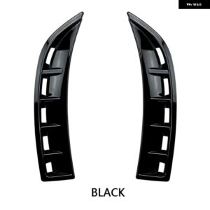 メルセデス ベンツ アクセサリー CLA C118 CLA250 CLA35 2020+ フロントホイール バンパー カナード サイドベント フード フェンダーカバー - black